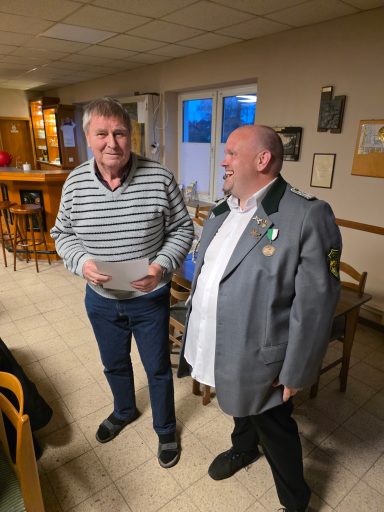 Günther Ricks 60 Jahre Schützenverein Carolinensiel